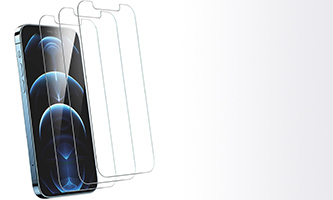 3 Stück Panzerfolie Schutzglas Glasfolie Folie Screen Protector für iPhone X iPhone XS iPhone XR iPhone 11 Pro iPhone 12 Pro mini